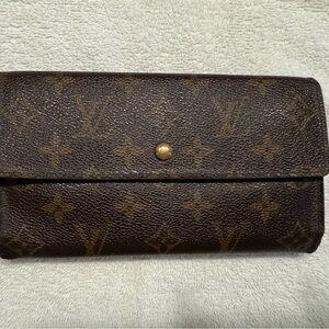 Louis Vuitton Dark Brown Monogram Wallet